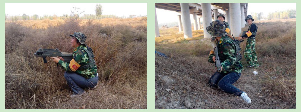 鈺鑫電氣在保定郊區(qū)舉辦真人CS大賽(3)